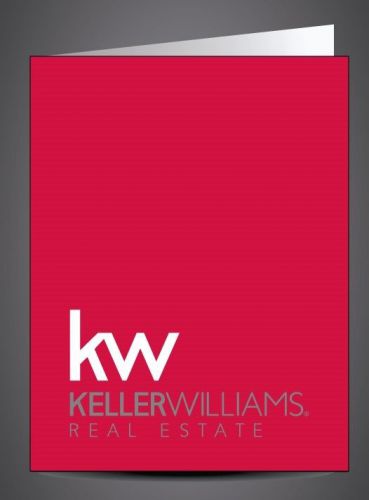 (35) KELLER WILLIAMS PRESENTATION FOLDERS - HIGHEST QUALITY ANYWHERE !
