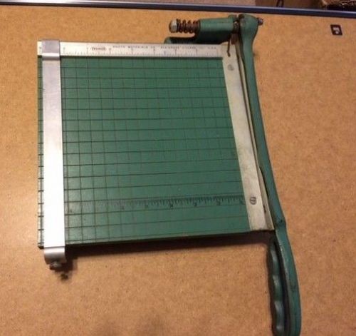 Premier 9&#034;x 8&#034; Guillotine Paper Cutter Trimmer  for   Photos,Coupons,Scrapbooks