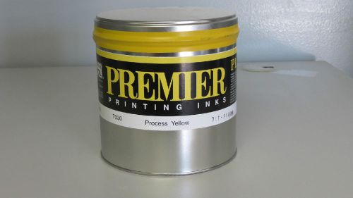 5 lbs PROCESS YELLOW -PRINTING INK,OFFSET, SHEET FED, COMMERCIAL