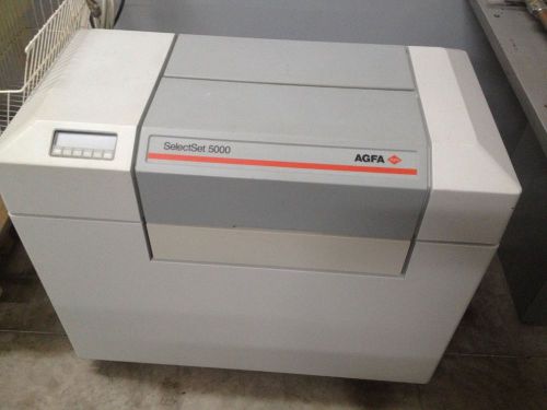Agfa selectset 5000 for sale