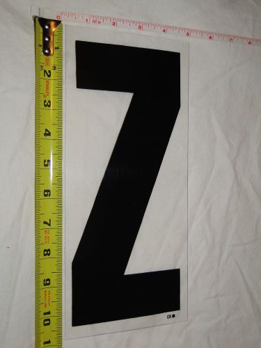 Replacement Plastic Letter for Outdoor Marquee Portable Sign Plastic 11 inch &#034;Z&#034;
