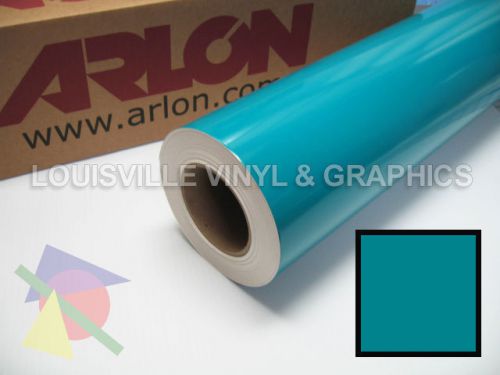 1 Roll 24&#034; X 50yd Teal Arlon 5000 Sign Cutting Vinyl