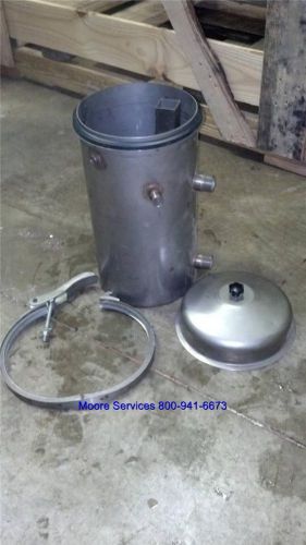 water separator for perc stainless steel dry clean machine parts solvent