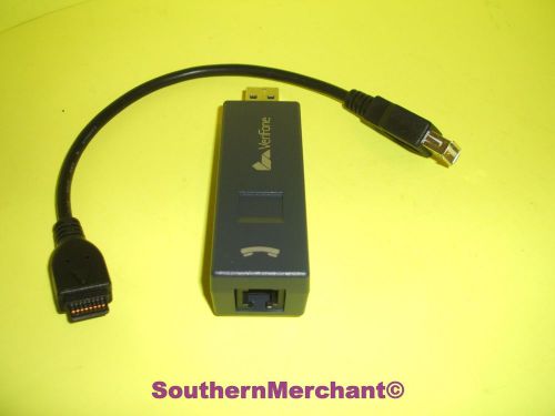 Verifone vx670 dial dongle with usb download cable for sale