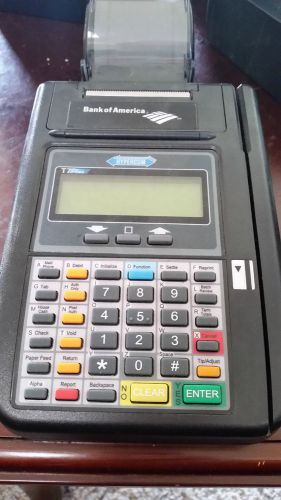 Hypercom T7Plus Credit Card Terminal NO POWER SUPPLY BofA