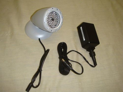 VUEZONE INFRARED LAMP FOR NIGHT VISION CAMERAS with POWER SUPPLY - LOOK!
