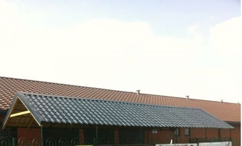Tile Effect Roofing Sheets*NEW PRODUCT* Sheds,Stables,Buildings,**Slate Blue**