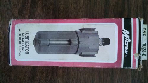 Milton 1028-8 1/4 lubricator (metal bowl with sight glass) for sale