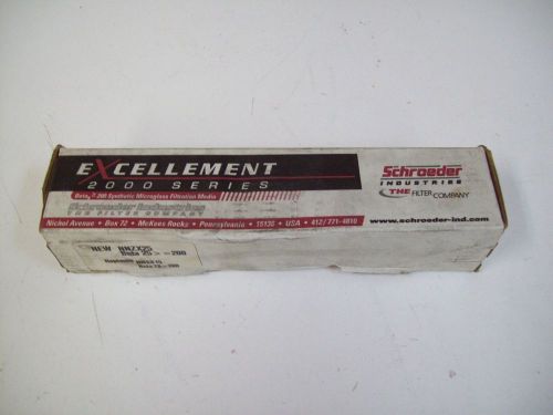 Schroeder industries nnzx25 excellement 2000 series filter - nib - free shipping for sale