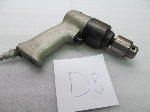 D8- Rockwell Tools 5000 RPM Pneumatic Air Drill With 1/4&#034; Jacobs Chuck Aircraft