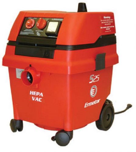 Ermator s25 hepa heavy duty dust collector vac 4 concrete grinder pro vac for sale