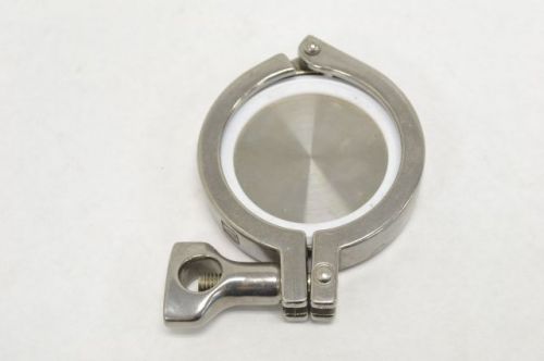 TRI CLOVER M16L-H STAINLESS HEAVY DUTY SANITARY 2-3/4IN PIPE END CLAMP B225340