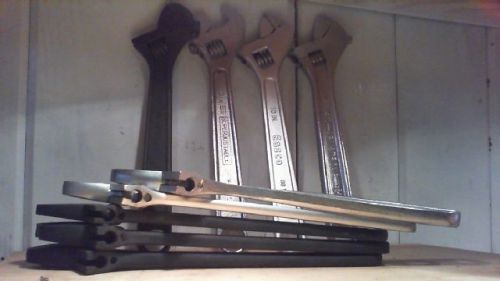 10 INCH ADJUSTABLE WRENCHES SEVERAL BRANDS AVAILABLE ONE PRICE