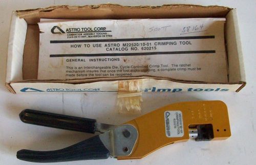 Astro Tool Controlled Cycle Hex Die Crimping Tool 620215 NNB