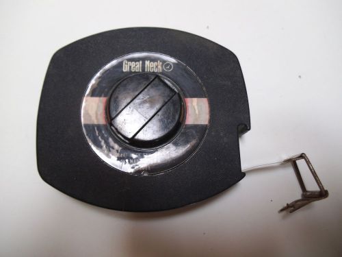 Great Neck English Rule Tape Measure-3/8&#034;X100&#039;--100E--Excellent Condition!