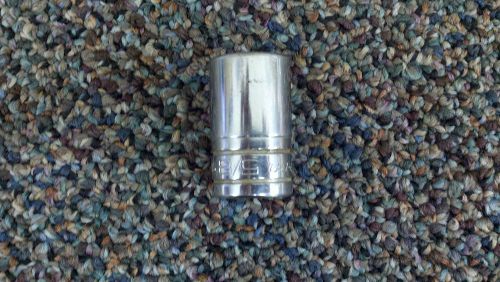 SNAP-ON SW201 Socket 1/2&#034; Drive 5/8&#034; 12 Point Shallow