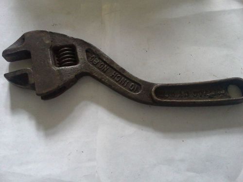 Vintage Fordson 10 Inch Adjustable &#034;S&#034;  Wrench The Keystone MFG. Co.