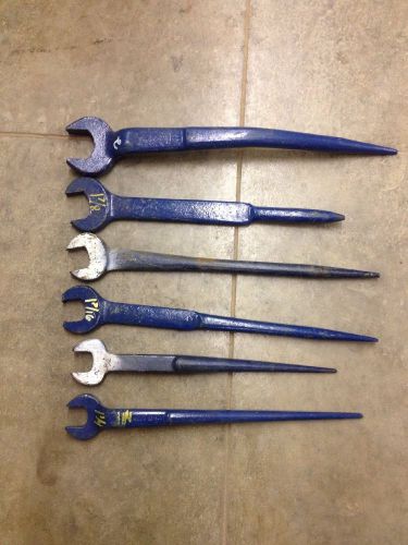 Wright Klein Armstrong Spud Wrenches Offset 1.25&#034; 1-5/6 1-7/16 1.5 1-7/8&#034; 2&#034;
