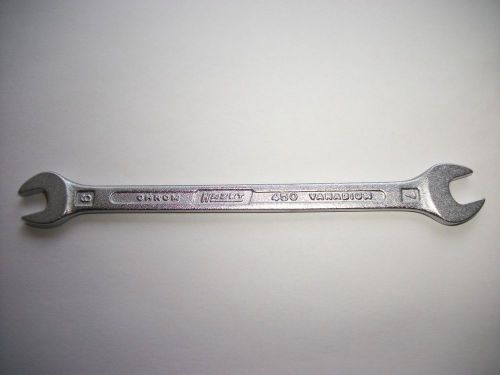 HAZET 450 OPEN END WRENCH 7 MM - 9 MM - West Germany - Used  Excellent Condition