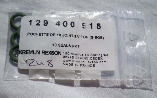 Pack of 10 Kremlin Rexson 129.400.915 Green Seals O-Rings