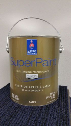 Sherwin Williams Exterior Acrylic Latex Deep Base 6403-92346 Satin (4 Gallons)