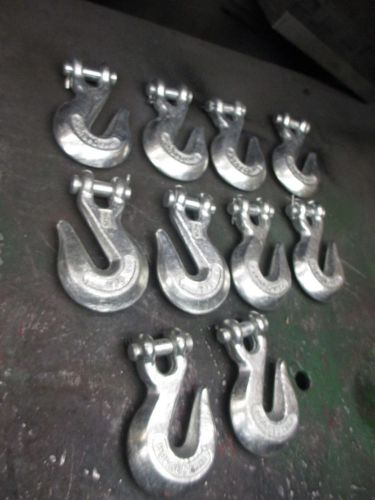 10 - 1/2&#034; clevis grab hooks -g70-11,500 lbs  new for sale