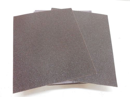 Aluminum Oxide cloth sanding  sheets 9&#034; x 11&#034; 50 Grit  pack of 50