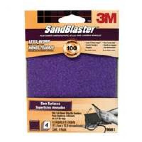 Sandblaster 4.5X4.5IN  60GRIT PALM SHEET 9660