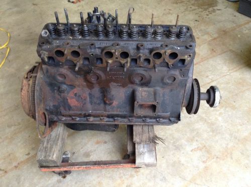Triumph six cyl engine and parts