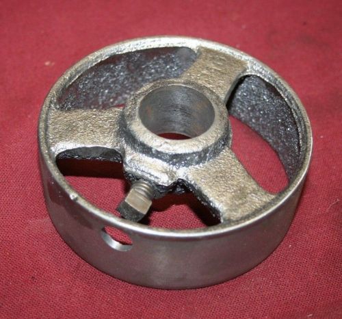 Maytag gas engine model 82 single hit &amp; miss ignition magneto flywheel pulley 2 for sale