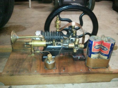 Off Grid Scale hit miss antique steam engine halfbreed