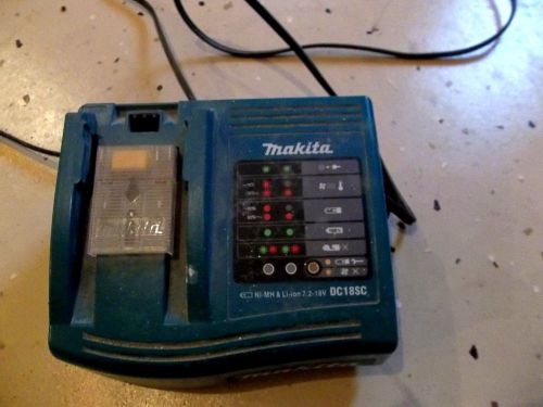 Makita DC18SC charger