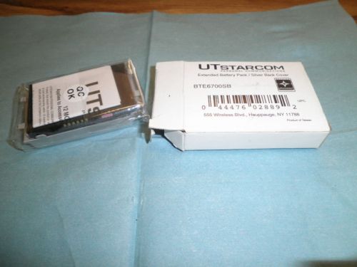 UTStarcom Model: BTE6700SB Ext. Battery Pack, Silver &lt;