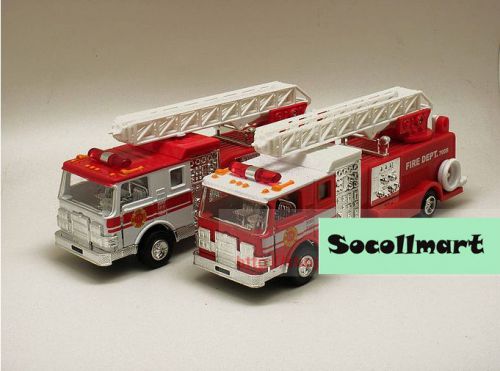 Fire rescue ladder truck 700B alloy toy car model zol