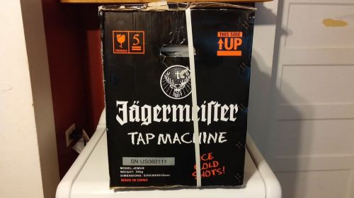 Jagermeister Jemus 3 Bottle Cold Shot Tap Machine NEW In Box Bar Man Cave NICE!