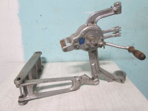 &#034;belshaw&#034; commercial heavy duty manual nsf robot arm type &#034;b&#034; donut plunger for sale