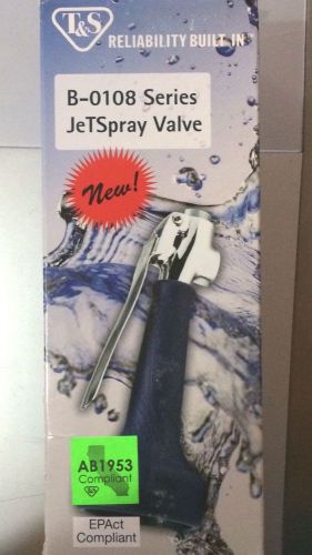 NEW IN BOX NEW T&amp;S B-0108 JeT Spray Pre-Rinse Spray Valve