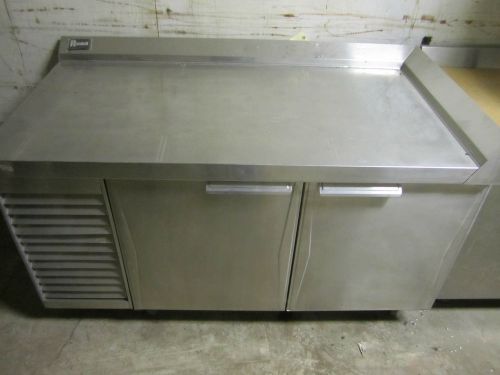 Randell 62&#034; Refrigerated 2 Door Undercounter Cooler with Worktop
