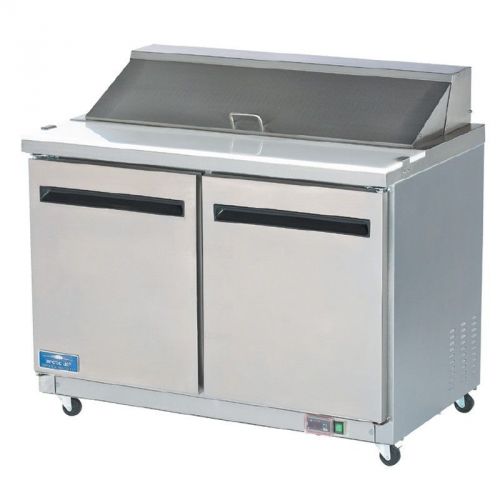 Arctic Air Two Door MEGA TOP Sandwich Prep Table NSF APPROVED AMT48R