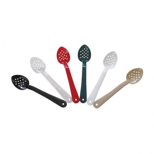 PLSS213 13&#034; Perforated Serving Spoon - 1 DOZ Green