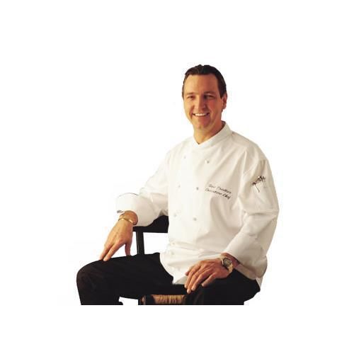 San jamar - chef revival j007-s corporate chef&#039;s jacket for sale