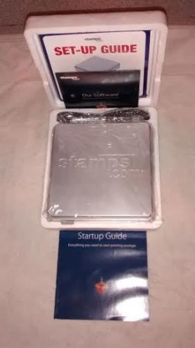 Stamps.com 5 lb Silver USB Digital Postal Scale Model 510 With Drivers for Win