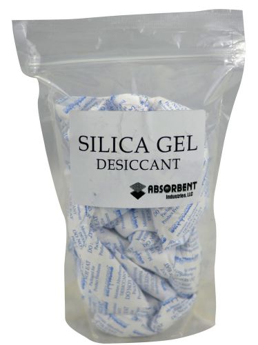 50 gram X 10 PK Silica Gel Desiccant Moisture Absorber FDA Compliant Food Grade