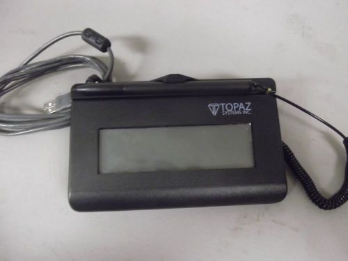 Topaz Systems T-L460-HSB-R LCD Signature Reader with Stylus