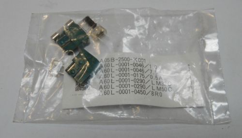 NEW Fanuc Fuse Kit, A05B-2550-K002, A60L-0001-0046/1.0, A60L-0001-0046/2.0