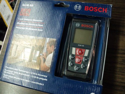 Bosch GLM50 Cordless Laser Distance Measurer 165 Ft. Range