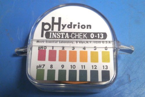 pHydrion Insta-Chek 0 - 13, CAT #193, Double Roll with Dispenser