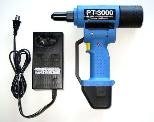 FSI PT-3000 Cordless Electric 12V Rivet Gun Riveter Fastener Tool CherryMAX Huck