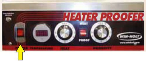 Win-Holt Winholt Win Holt Heater Proofer Main Power Switch 232805 H-106-2