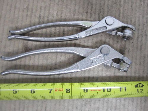 AIRCRAFT TOOLS 2 PIECE LOT OF CLECO PLIERS BY USATCO &amp; OTHER  AVIATION TOOL